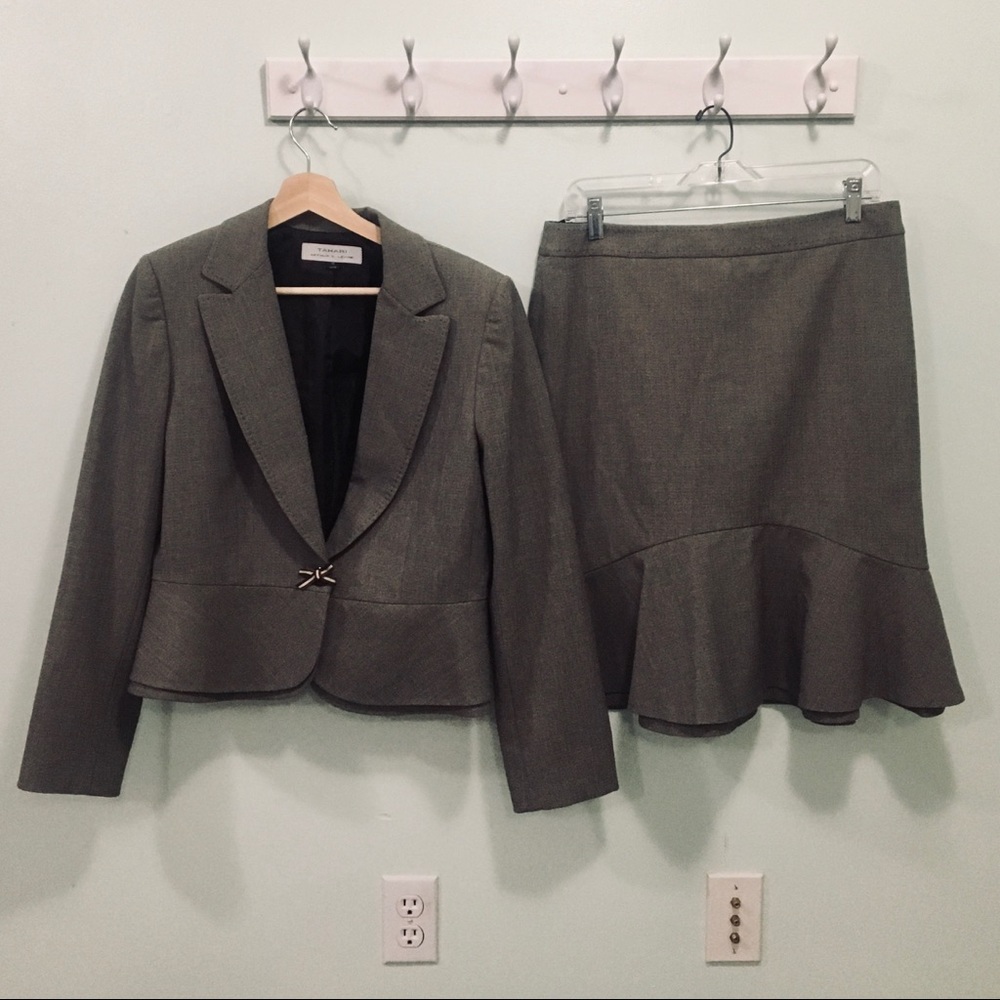 Blazer and Skirt Set